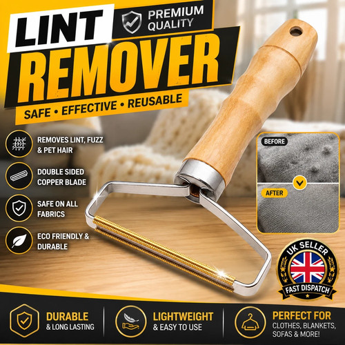 Portable lint remover - lint, fabric