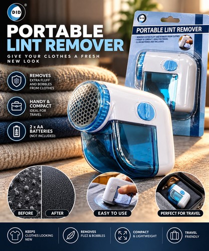 Portable electric lint - portable,