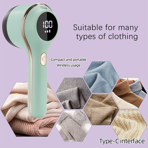 Rechargeable lint shaver - lint,