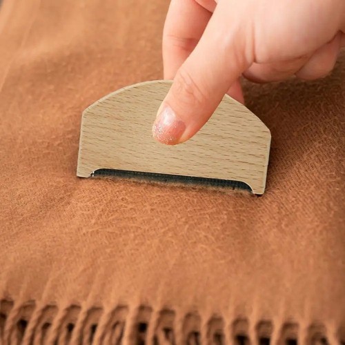 Cashmere comb sweater shaver - sweater,