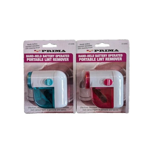 Portable battery operated lint - operated,