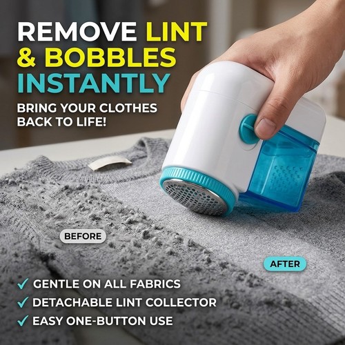 Electric lint remover - electric, for