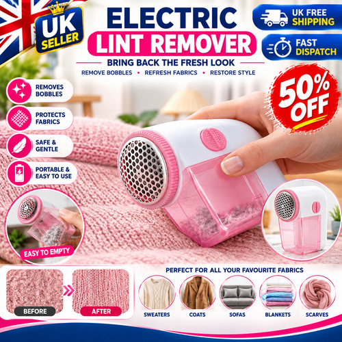 Electric lint remover for - lint,